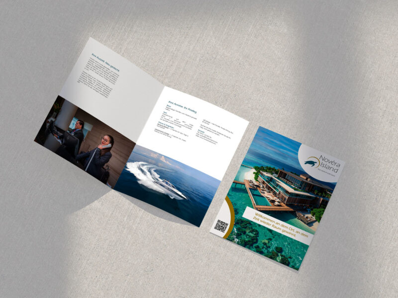Maria-Enzinger-Referenzbild-Novera-Island-Flyer Flyer von "Novéra Island"